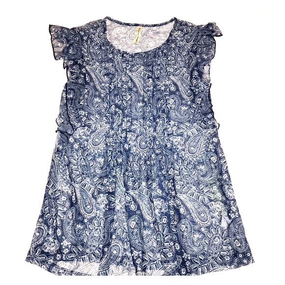 NWOT Per Seption Concept Top Blouse Small - Picture 1 of 3